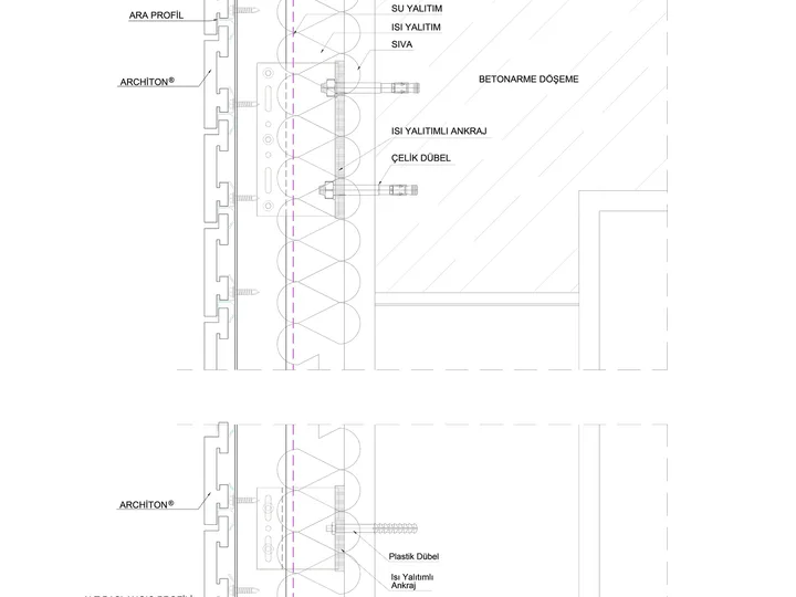 Sistem Detayı — 29X8,6 Architon®